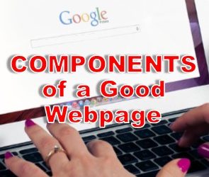 Components of Good Business Website