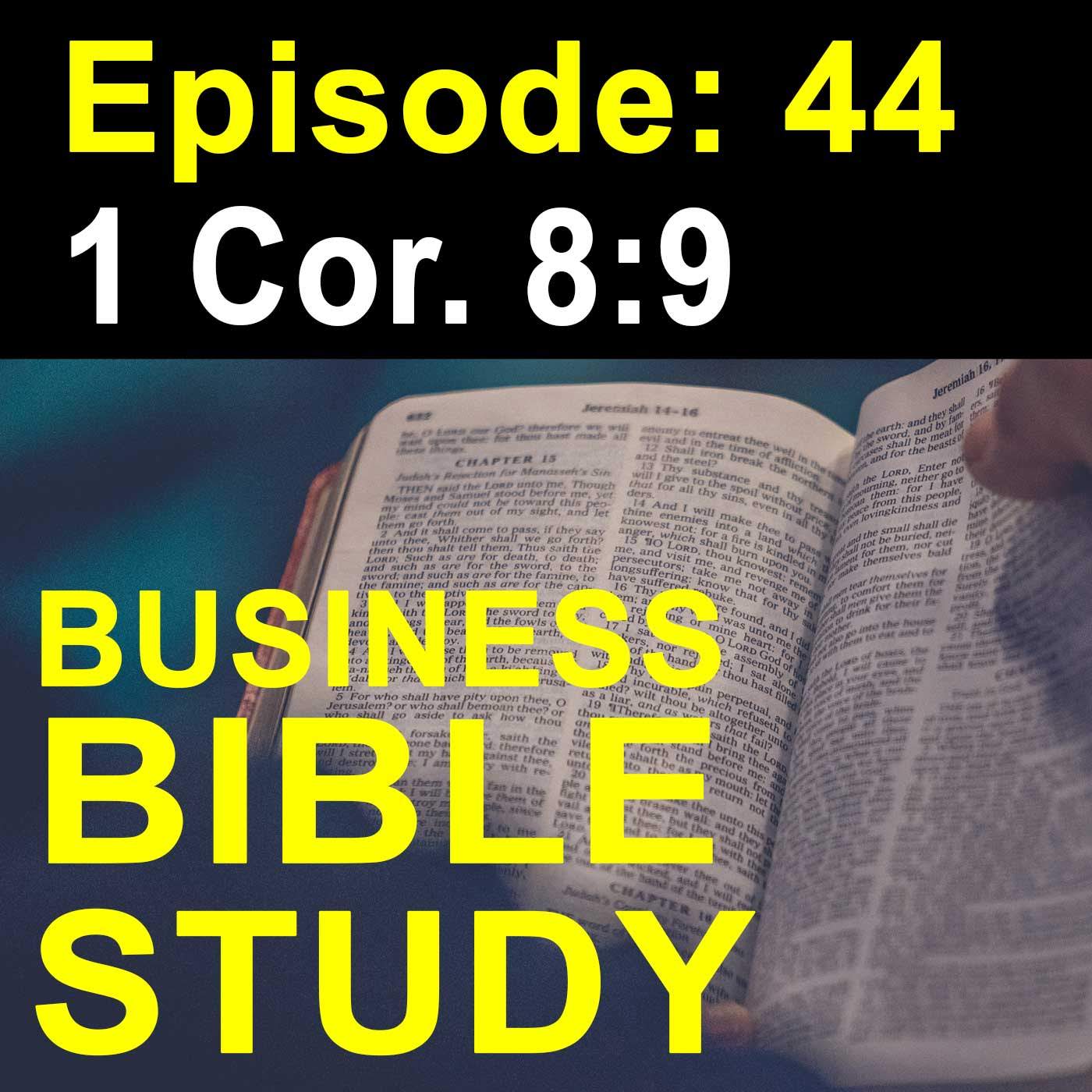Living Our Conscience – Episode 44 – 1 Corinthians 8:9